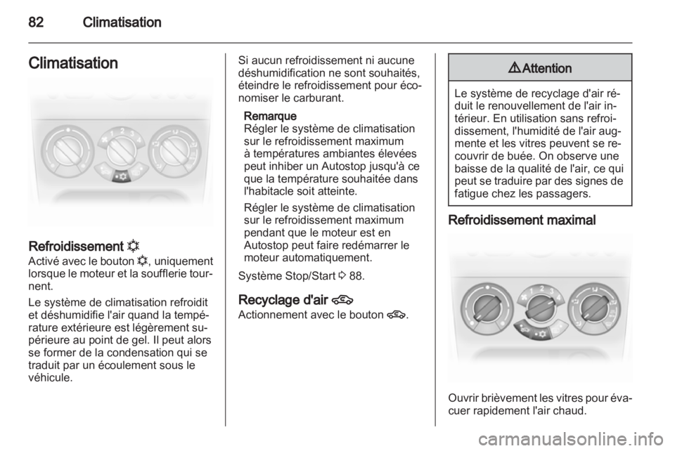 OPEL AGILA 2012  Manuel dutilisation (in French) 