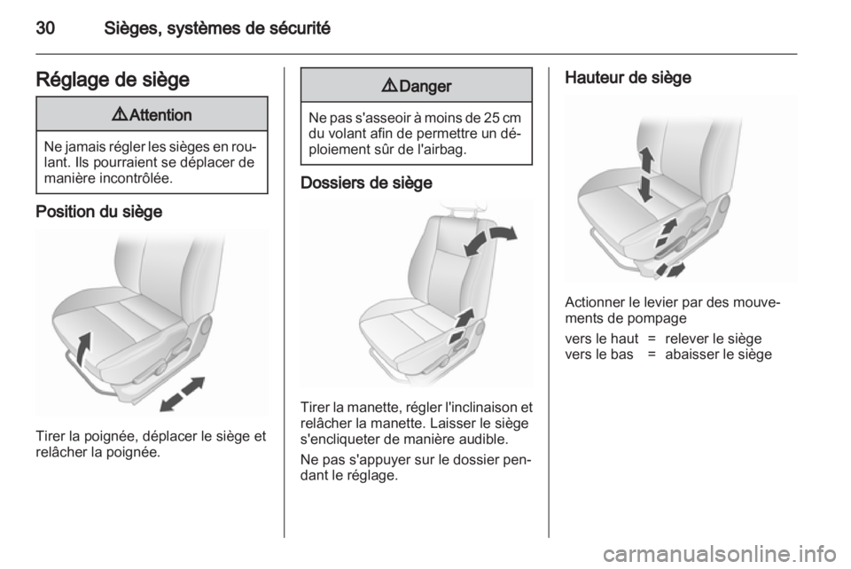 OPEL AGILA 2012.5 Manuel dutilisation (in French) OPEL AGILA 2012.5 Manuel dutilisation (in French)