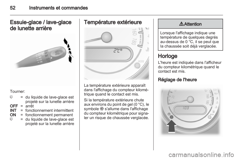 OPEL AGILA 2012.5  Manuel dutilisation (in French) 