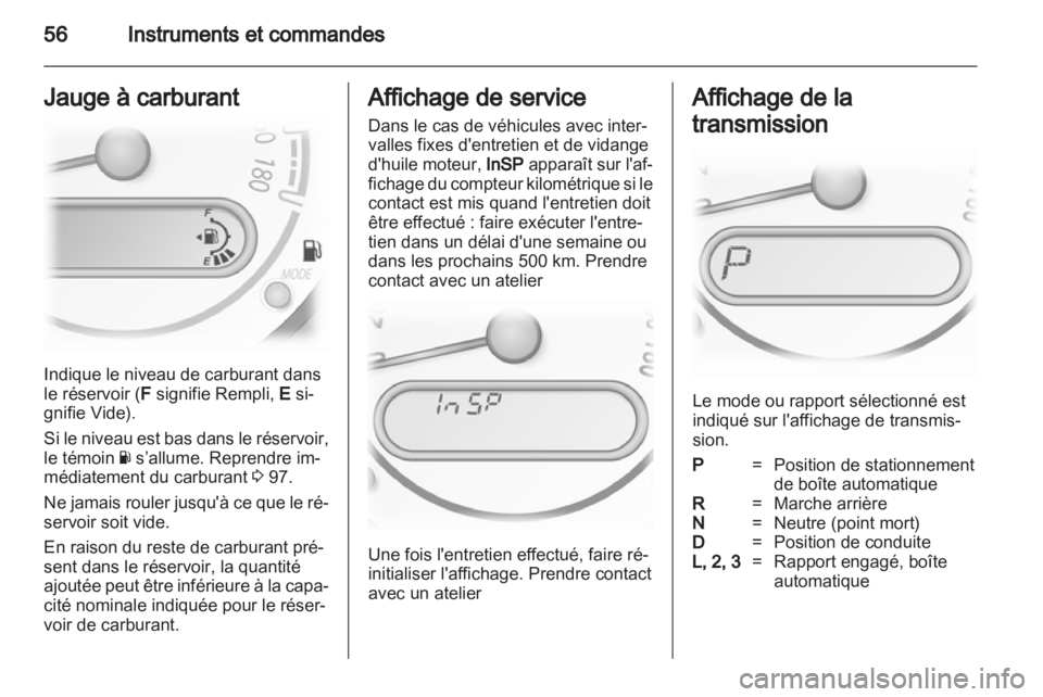 OPEL AGILA 2012.5  Manuel dutilisation (in French) 