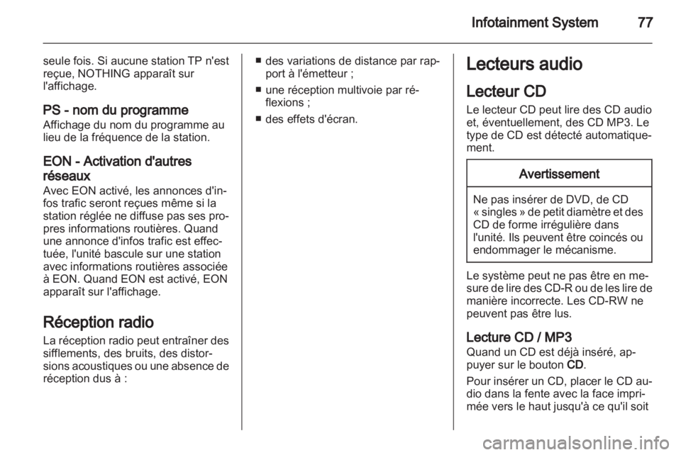 OPEL AGILA 2012.5 Manuel dutilisation (in French) OPEL AGILA 2012.5 Manuel dutilisation (in French)