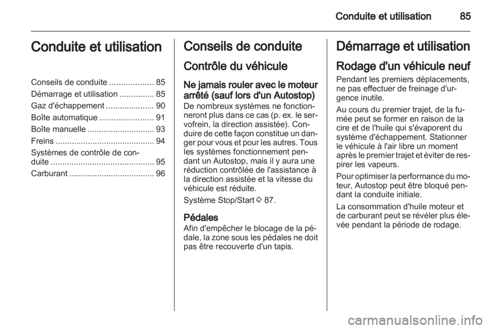 OPEL AGILA 2012.5 Manuel dutilisation (in French) OPEL AGILA 2012.5 Manuel dutilisation (in French)