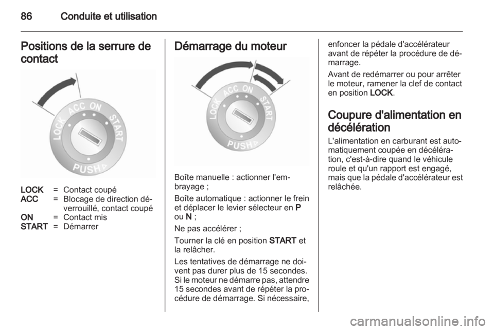OPEL AGILA 2012.5 Manuel dutilisation (in French) OPEL AGILA 2012.5 Manuel dutilisation (in French)