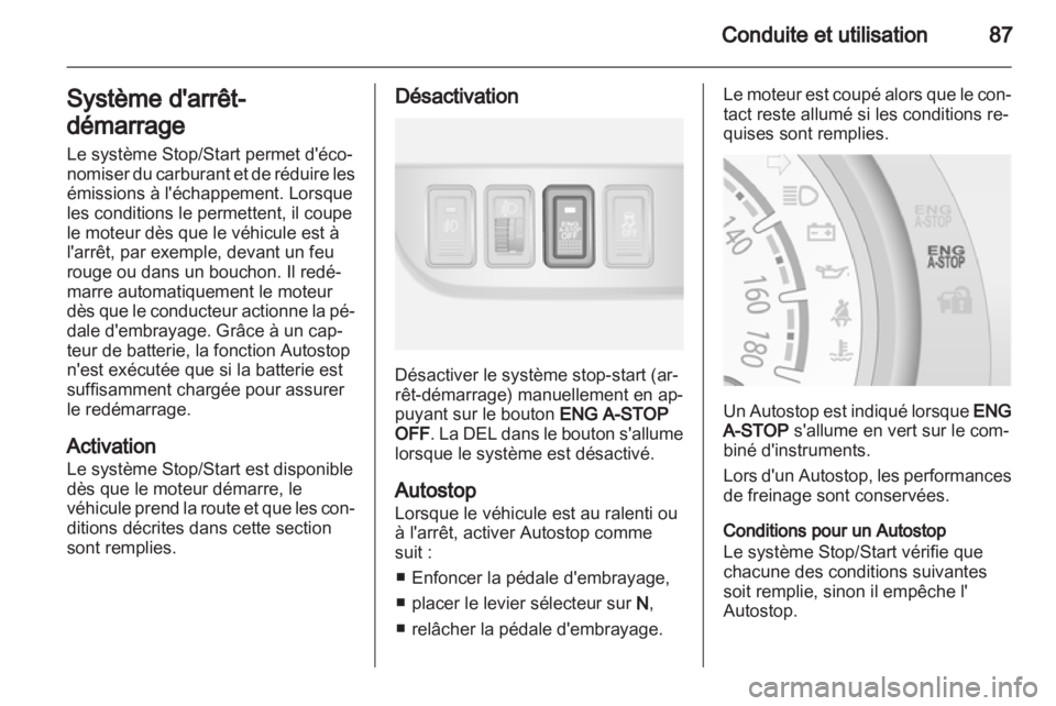 OPEL AGILA 2012.5 Manuel dutilisation (in French) OPEL AGILA 2012.5 Manuel dutilisation (in French)