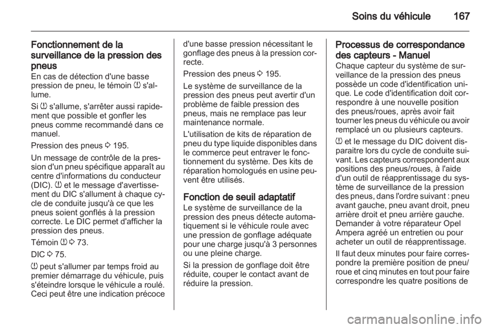 OPEL AMPERA 2012.5  Manuel dutilisation (in French) 