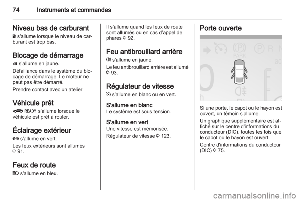 OPEL AMPERA 2012.5  Manuel dutilisation (in French) 