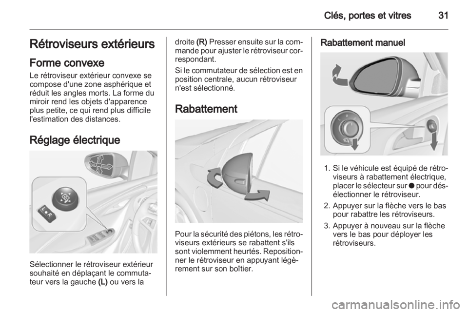 OPEL AMPERA 2013  Manuel dutilisation (in French) 