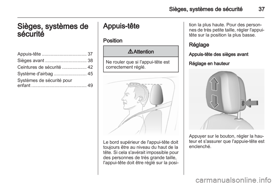 OPEL AMPERA 2013  Manuel dutilisation (in French) 