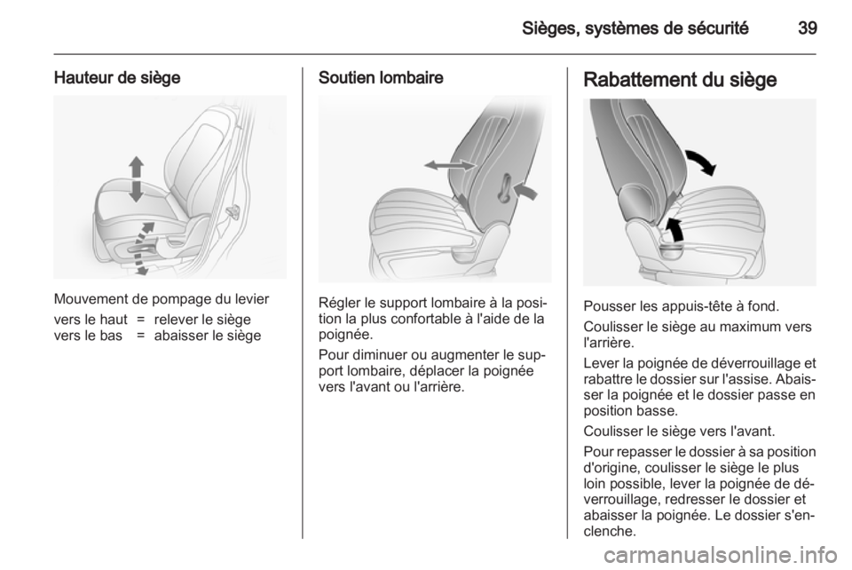 OPEL ANTARA 2011  Manuel dutilisation (in French) 