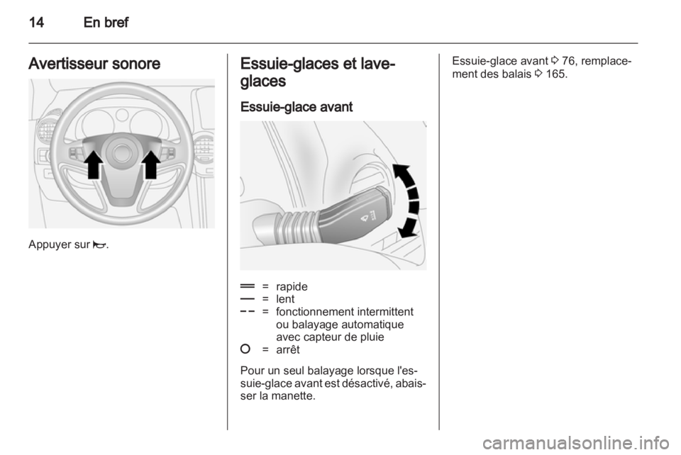 OPEL ANTARA 2012.5  Manuel dutilisation (in French) 