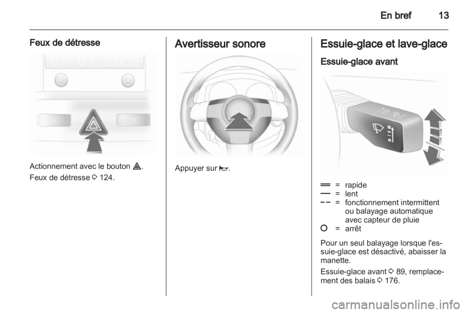 OPEL ASTRA H 2011  Manuel dutilisation (in French) 