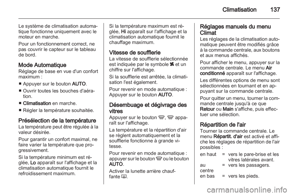 OPEL ASTRA H 2011 Manuel dutilisation (in French) OPEL ASTRA H 2011 Manuel dutilisation (in French)