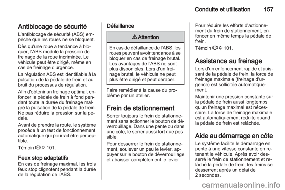 OPEL ASTRA H 2011 Manuel dutilisation (in French) OPEL ASTRA H 2011 Manuel dutilisation (in French)