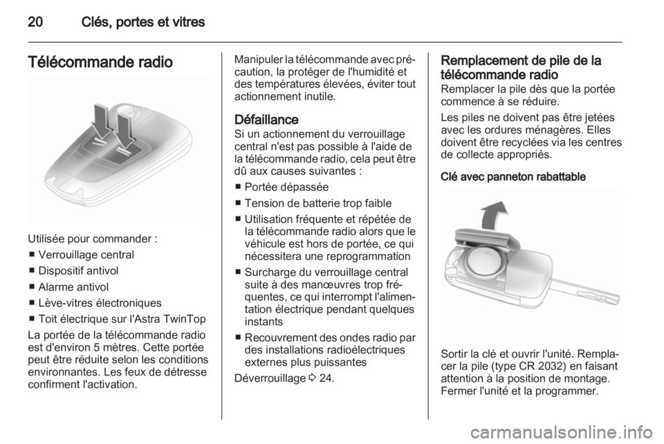 OPEL ASTRA H 2011  Manuel dutilisation (in French) 