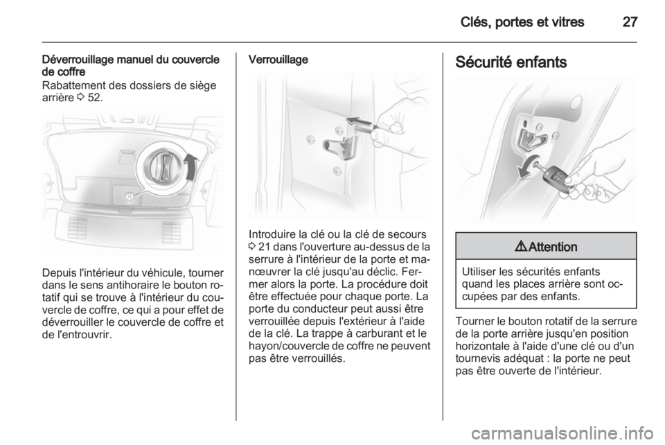 OPEL ASTRA H 2011  Manuel dutilisation (in French) 