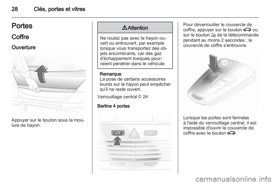 OPEL ASTRA H 2011  Manuel dutilisation (in French) 