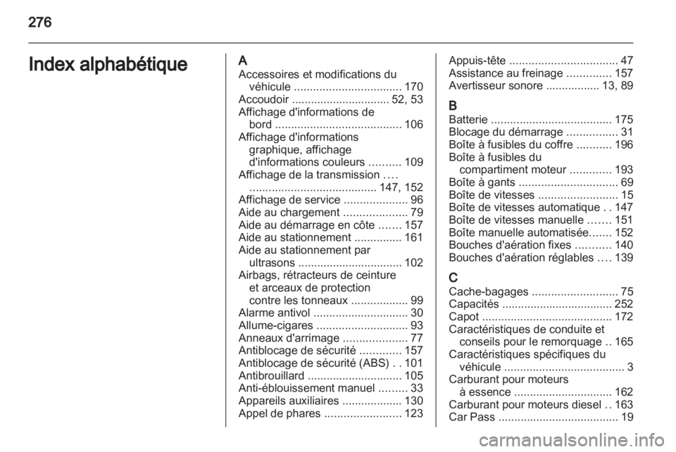 OPEL ASTRA H 2011  Manuel dutilisation (in French) 