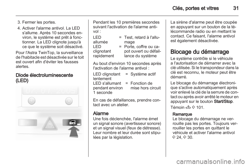 OPEL ASTRA H 2011  Manuel dutilisation (in French) 