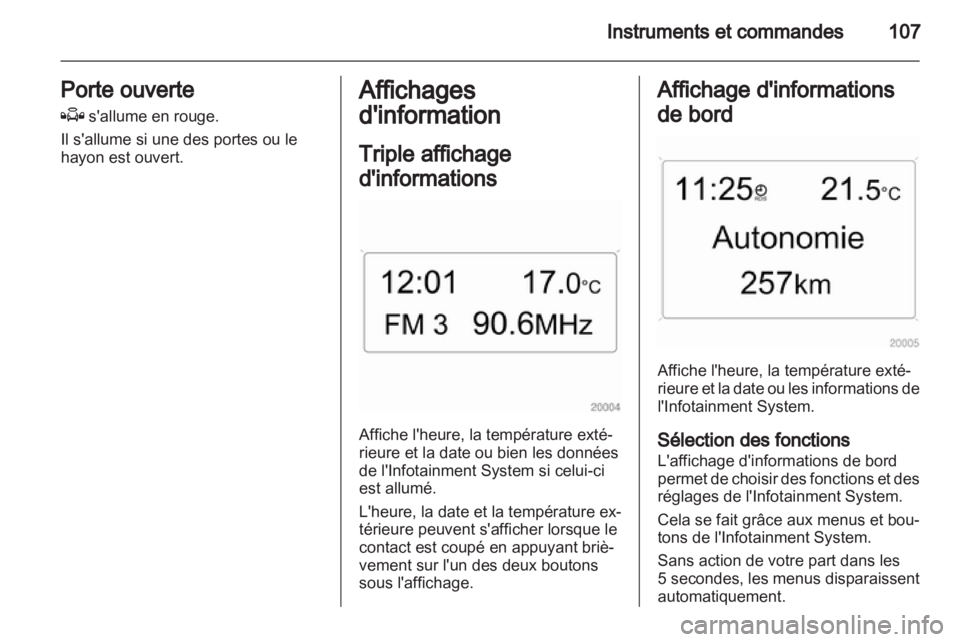 OPEL ASTRA H 2011.5  Manuel dutilisation (in French) 