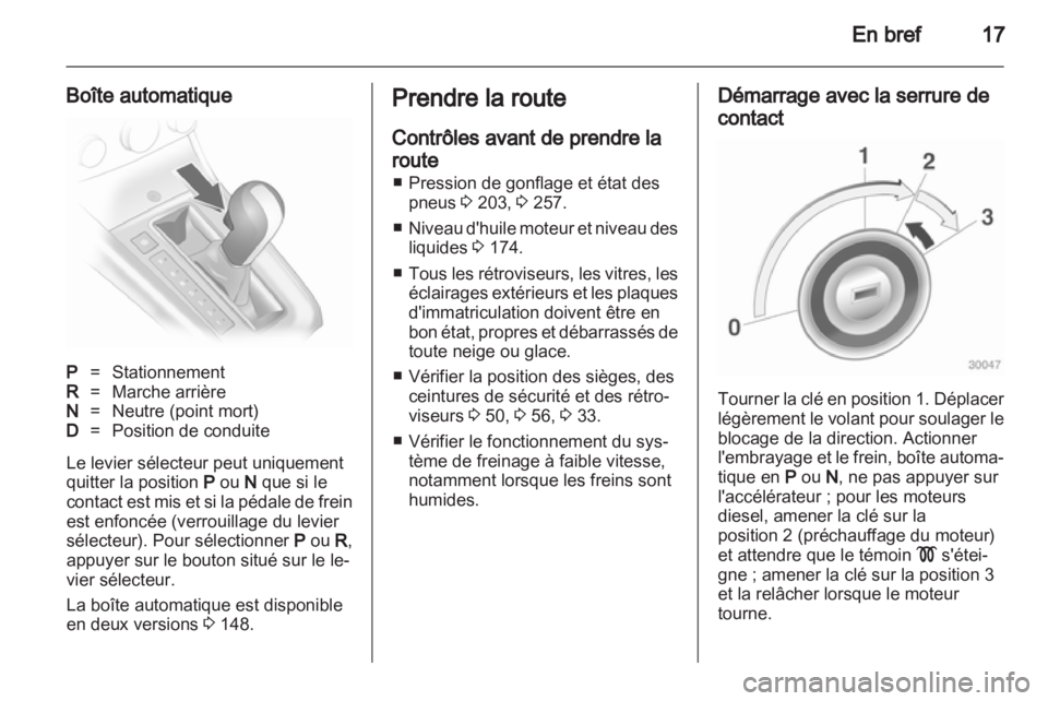 OPEL ASTRA H 2011.5 Manuel dutilisation (in French) OPEL ASTRA H 2011.5 Manuel dutilisation (in French)