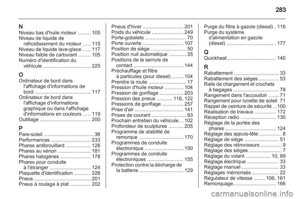 OPEL ASTRA H 2011.5  Manuel dutilisation (in French) 