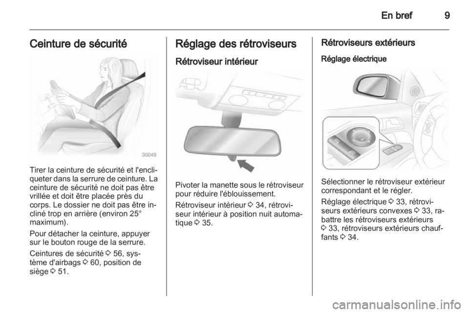 OPEL ASTRA H 2013  Manuel dutilisation (in French) 