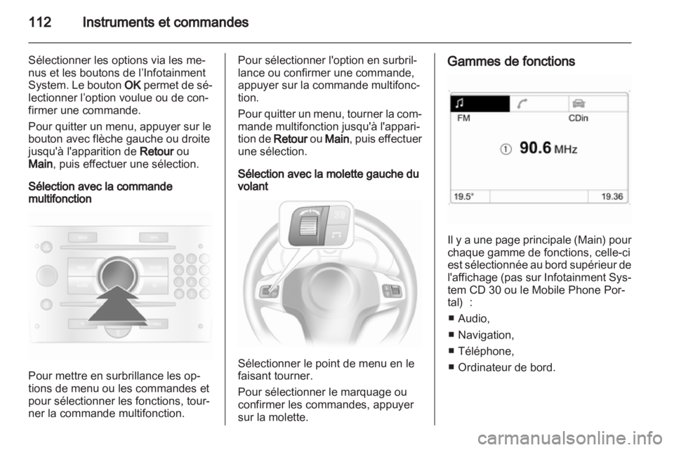 OPEL ASTRA H 2013 Manuel dutilisation (in French) OPEL ASTRA H 2013 Manuel dutilisation (in French)
