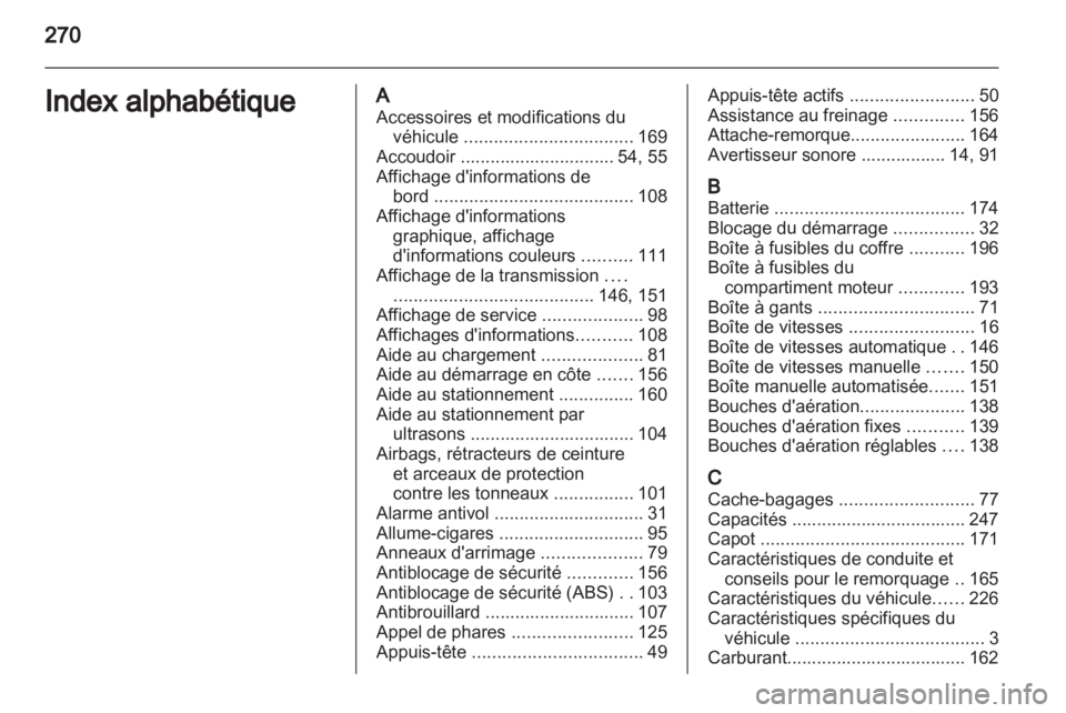 OPEL ASTRA H 2013  Manuel dutilisation (in French) 