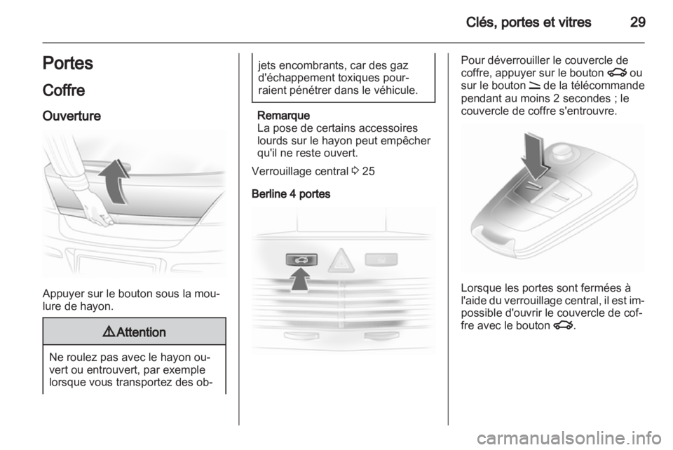 OPEL ASTRA H 2013  Manuel dutilisation (in French) 