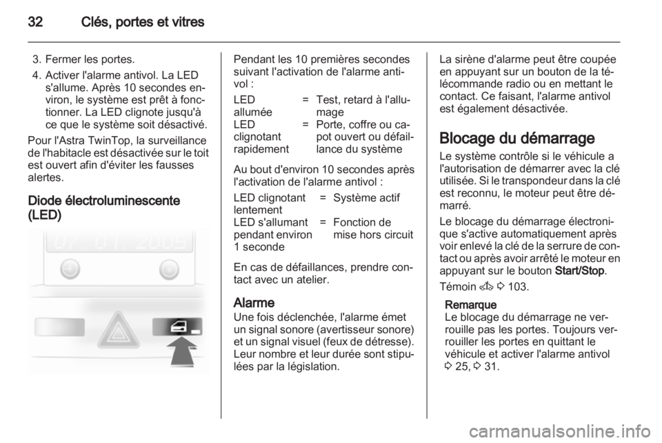 OPEL ASTRA H 2013 Manuel dutilisation (in French) OPEL ASTRA H 2013 Manuel dutilisation (in French)