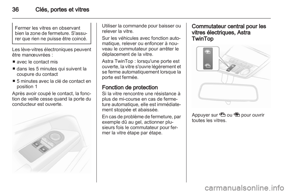 OPEL ASTRA H 2013  Manuel dutilisation (in French) 