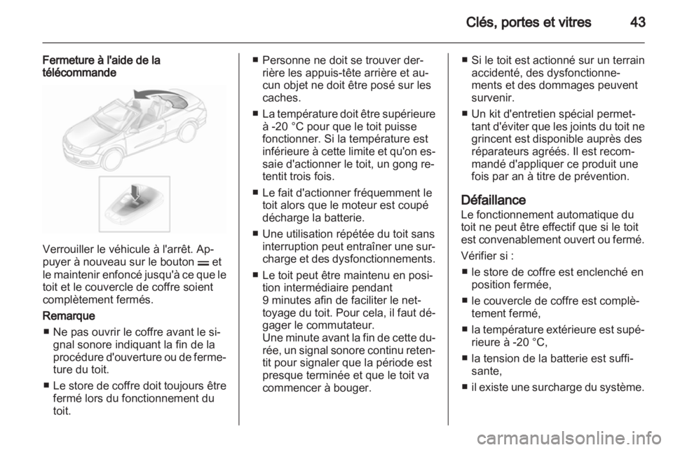 OPEL ASTRA H 2013  Manuel dutilisation (in French) 