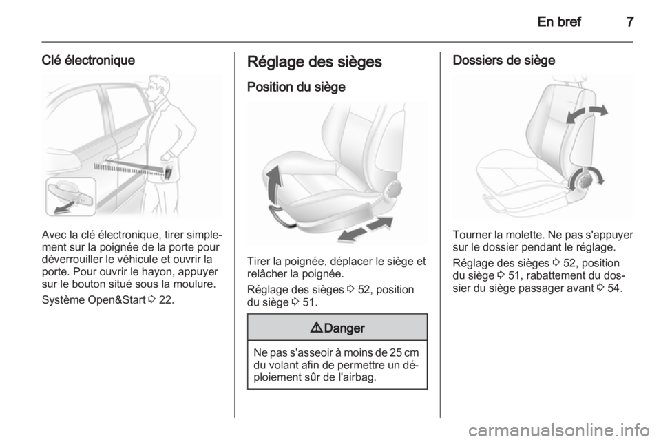 OPEL ASTRA H 2013  Manuel dutilisation (in French) 