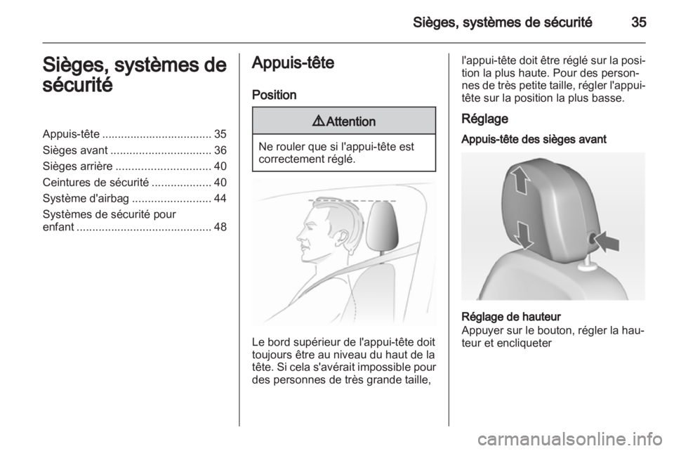 OPEL ASTRA J 2010.5  Manuel dutilisation (in French) 