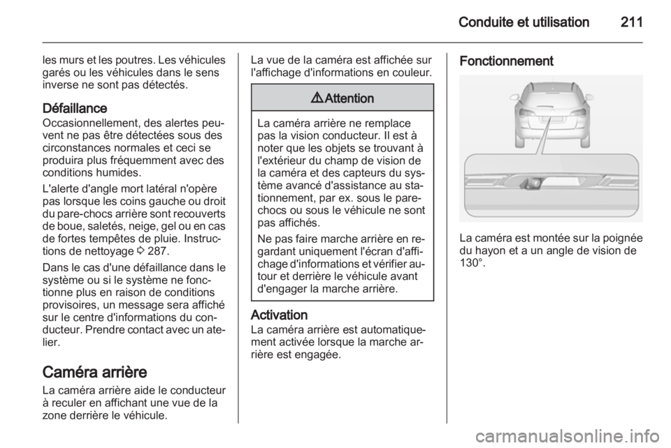 OPEL ASTRA J 2013  Manuel dutilisation (in French) 