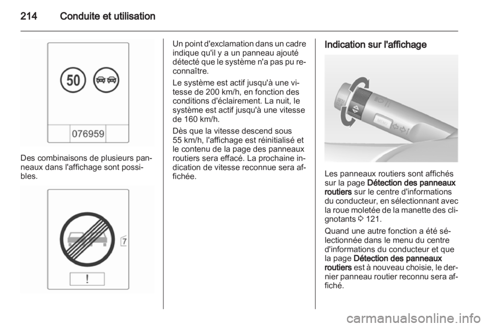 OPEL ASTRA J 2013  Manuel dutilisation (in French) 