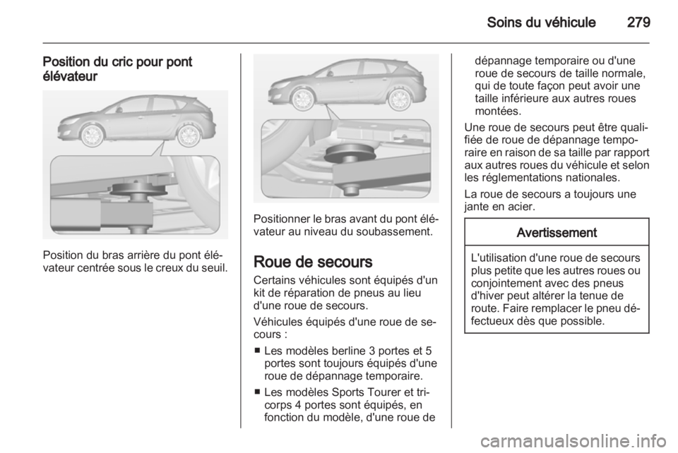 OPEL ASTRA J 2013  Manuel dutilisation (in French) 