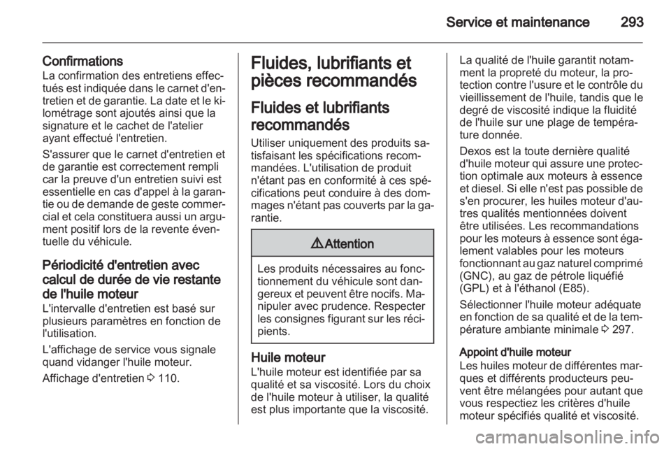 OPEL ASTRA J 2013  Manuel dutilisation (in French) 