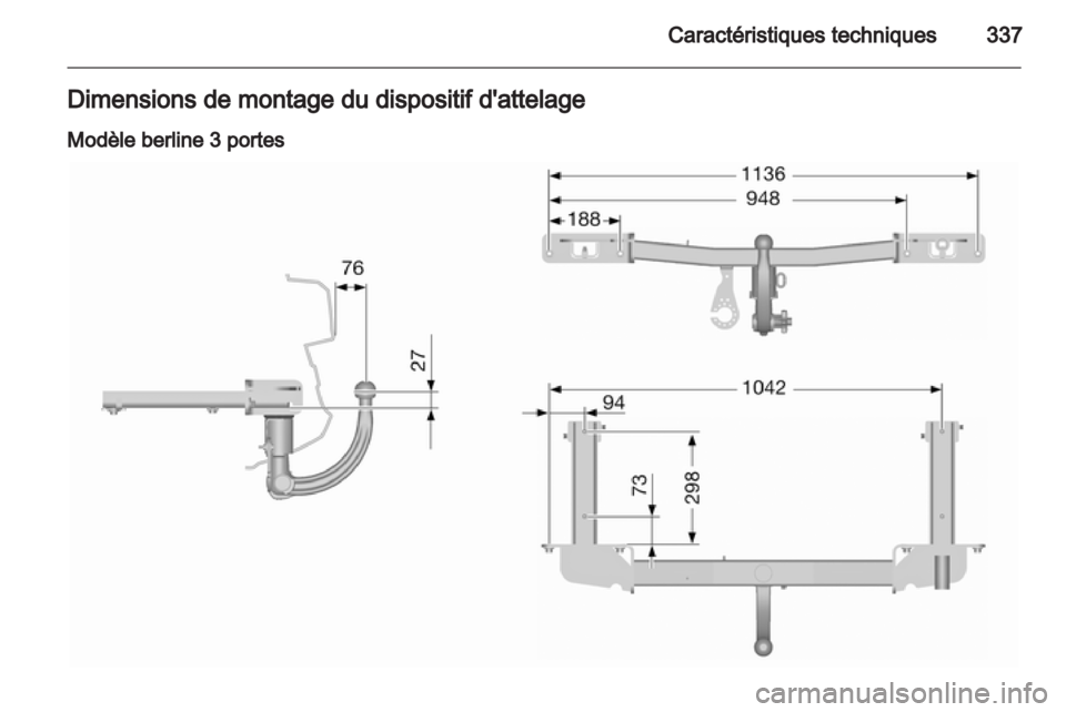 OPEL ASTRA J 2013  Manuel dutilisation (in French) 