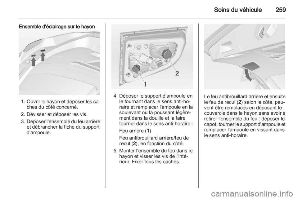 OPEL ASTRA J 2013.5  Manuel dutilisation (in French) 