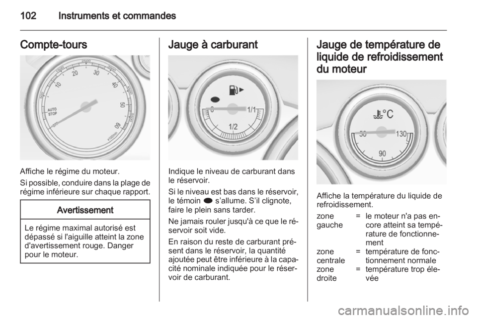 OPEL ASTRA J HB5 & ST 2012 Manuel dutilisation (in French) OPEL ASTRA J HB5 & ST 2012 Manuel dutilisation (in French)