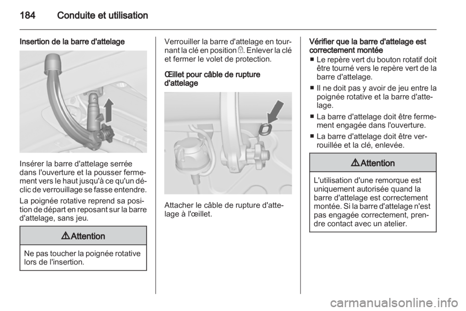 OPEL ASTRA J HB5 & ST 2012 Manuel dutilisation (in French) OPEL ASTRA J HB5 & ST 2012 Manuel dutilisation (in French)