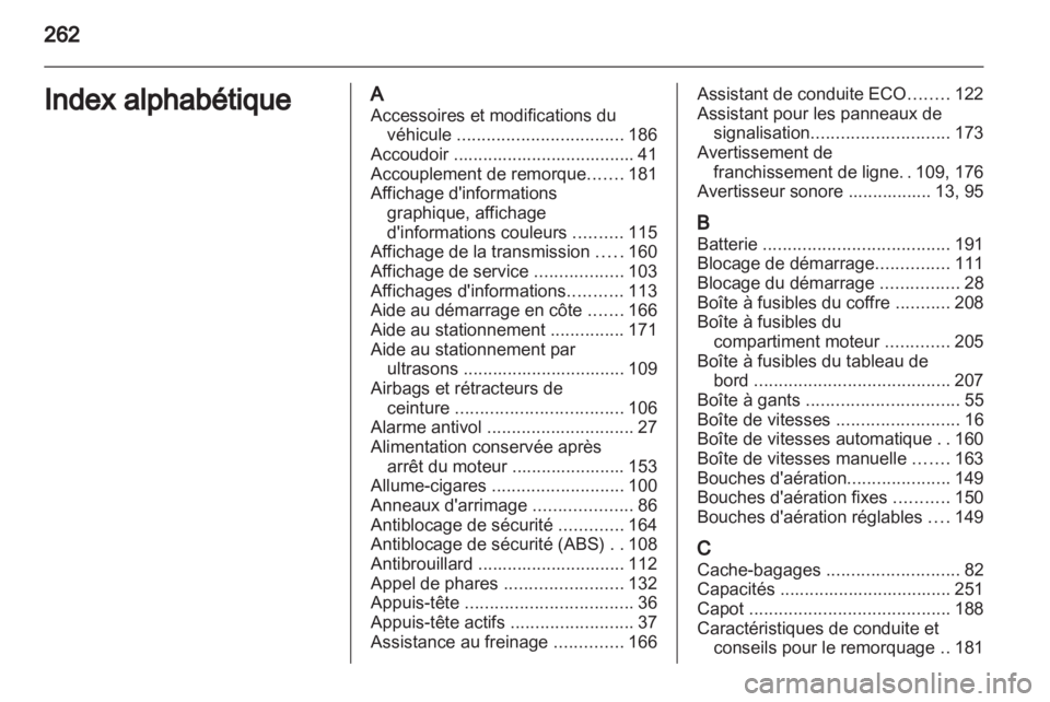 OPEL ASTRA J HB5 & ST 2012 Manuel dutilisation (in French) OPEL ASTRA J HB5 & ST 2012 Manuel dutilisation (in French)
