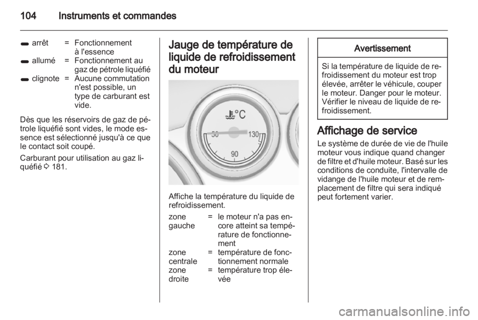 OPEL ASTRA J HB5 & ST 2012.5 Manuel dutilisation (in French) OPEL ASTRA J HB5 & ST 2012.5 Manuel dutilisation (in French)