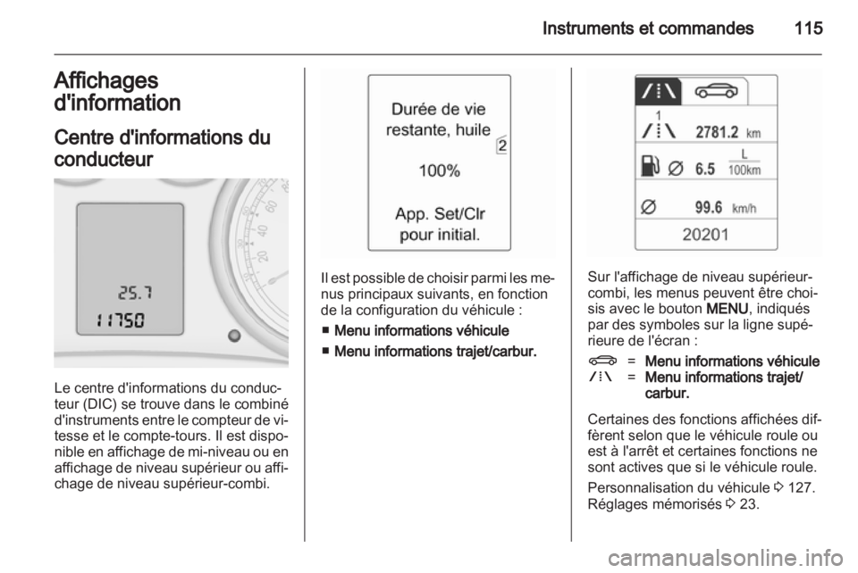 OPEL ASTRA J HB5 & ST 2012.5 Manuel dutilisation (in French) OPEL ASTRA J HB5 & ST 2012.5 Manuel dutilisation (in French)
