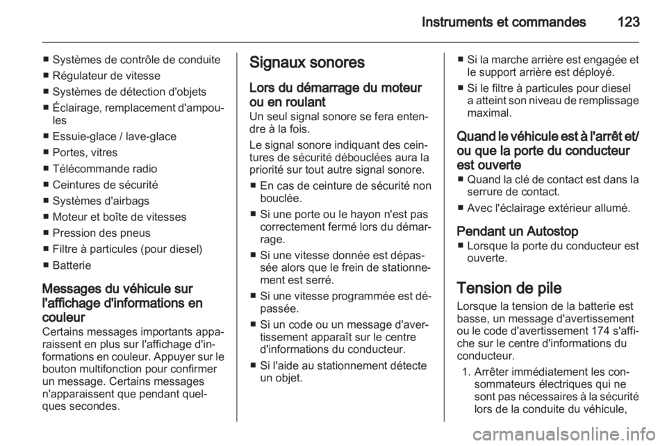 OPEL ASTRA J HB5 & ST 2012.5 Manuel dutilisation (in French) OPEL ASTRA J HB5 & ST 2012.5 Manuel dutilisation (in French)