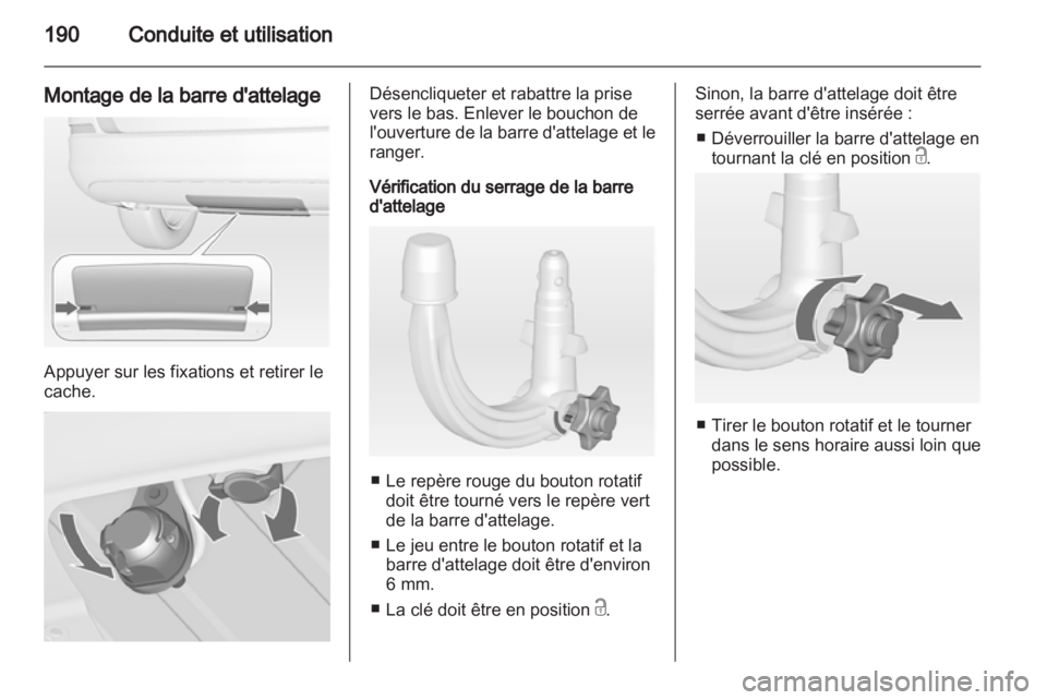 OPEL ASTRA J HB5 & ST 2012.5 Manuel dutilisation (in French) OPEL ASTRA J HB5 & ST 2012.5 Manuel dutilisation (in French)
