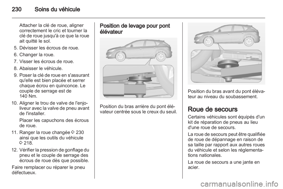 OPEL ASTRA J HB5 & ST 2012.5  Manuel dutilisation (in French) 