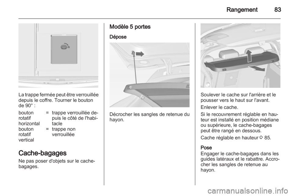OPEL ASTRA J HB5 & ST 2012.5 Manuel dutilisation (in French) OPEL ASTRA J HB5 & ST 2012.5 Manuel dutilisation (in French)