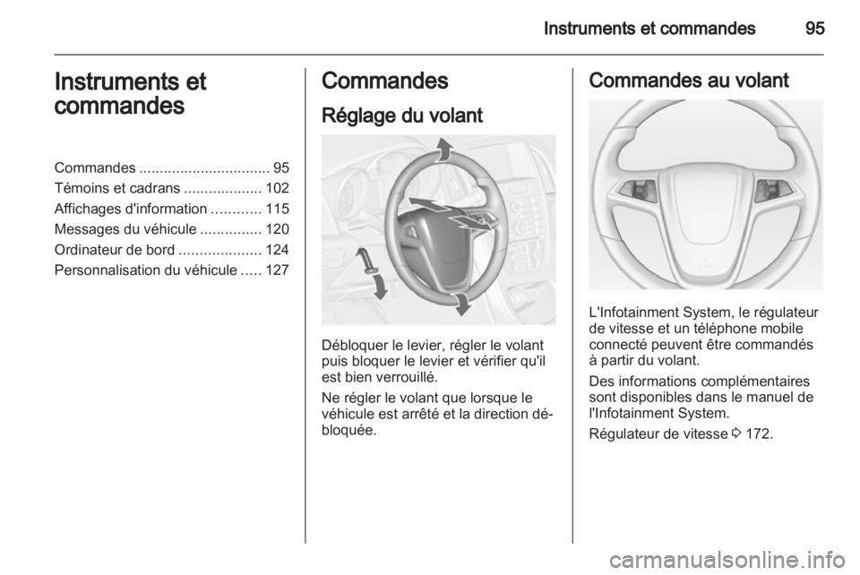 OPEL ASTRA J HB5 & ST 2012.5 Manuel dutilisation (in French) OPEL ASTRA J HB5 & ST 2012.5 Manuel dutilisation (in French)